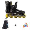 Pack Rollers Hockey Bauer RS Junior + Lacets + Sac à patins